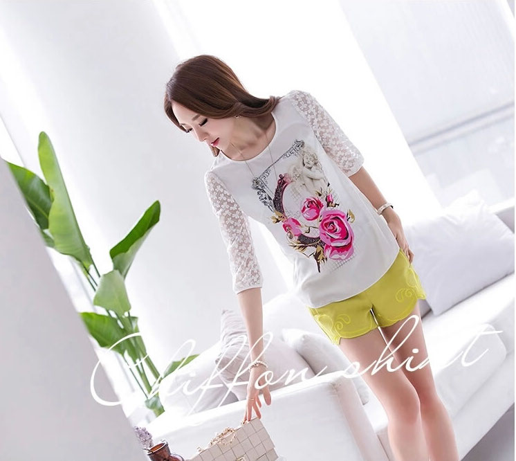 WT6140 Fashion Top White